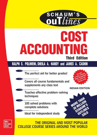 Image of - Schaum's Outline Of Cost Accounting Third Edition | Paperback
