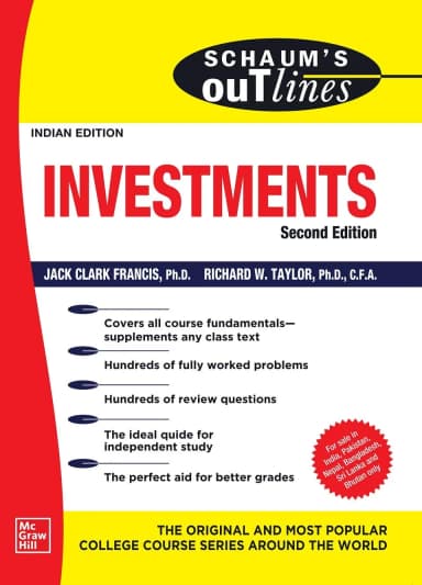 Image of - Schaum's Outline Of Investments | 2nd Edition | Paperback
