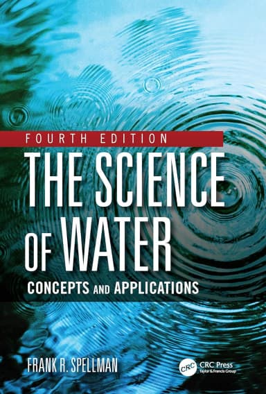 Image of - The Science Of Water Concepts And Applications | 4th Edition | Paperback