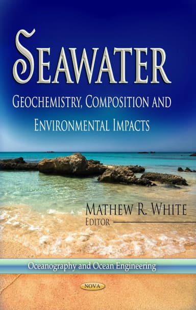 Image of - Seawater Geochemistry | Composition and Environmental Impacts | Hardcover