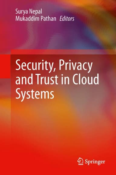 Image of - Security | Privacy and Trust in Clud Systems | Hardcover