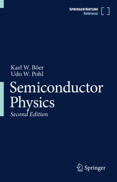 Image of - Semiconductor Physics 2nd Edition 2 Vol Set | Hardcover