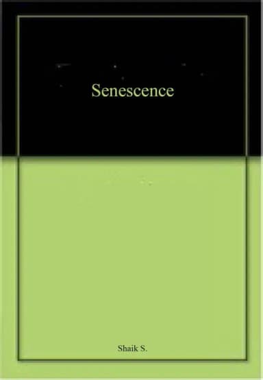 Image of - Senescence | Hardcover