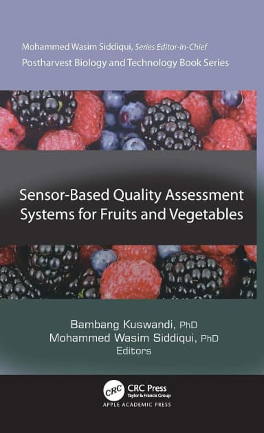 Image of - Sensor Based Quality Assessment Systems For Fruits And Vegetables | Hardcover