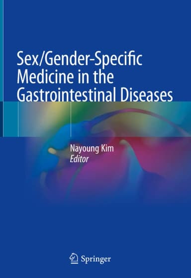 Image of - Sex Gender Specific Medicine In The Gastrointestinal Diseases | Hardcover