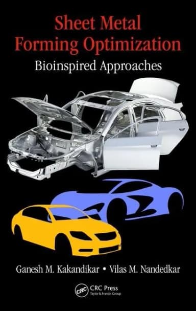 Image of - Sheet Metal Forming Optimization | Hardcover