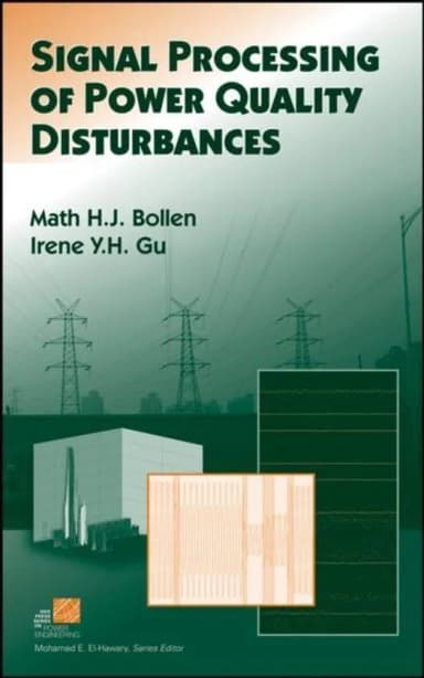 Image of - Signal Processing of Power Quality Disturbances | Hardcover