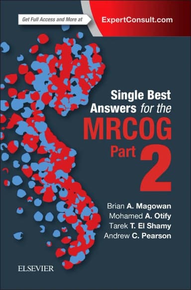 Image of - Single Best Answers for the MRCOG Part-2 | Paperback
