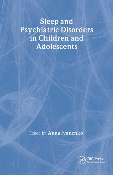 Image of - Sleep and Psychiatric Disorders in Children and Adolescents | Hardcover