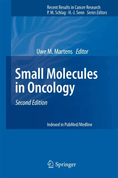 Image of - Small Molecules In Oncology | 2nd Edition | Hardcover
