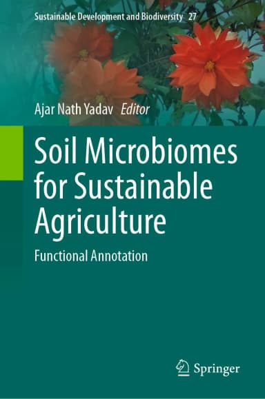 Image of - Soil Microbiomes For Sustainable Agriculture Functional Annotation | Hardcover