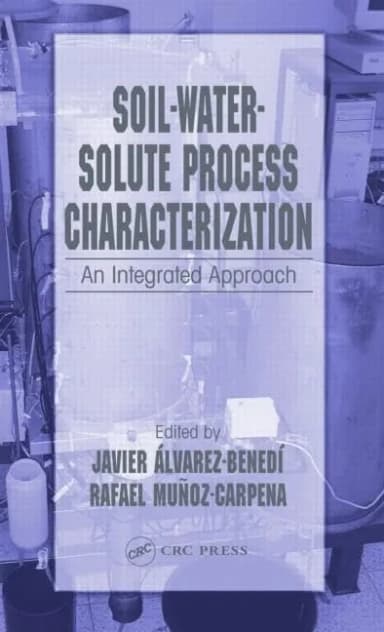 Image of - Soil-Water-Solute Process Characterization An Integrated Approach | Hardcover