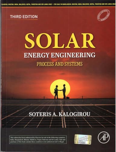 Image of - Solar Energy Engineering Process And Systems Third Editiond | Paperback