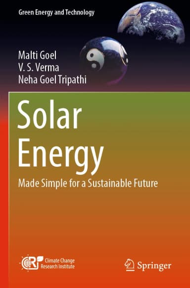 Image of - Solar Energy Made Simple For A Sustainable Future | Paperback