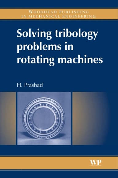 Image of - Solving Tribology Problems in Rotating Machines | Hardcover