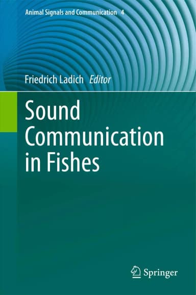 Image of - Sound Communication in Fishes | Hardcover
