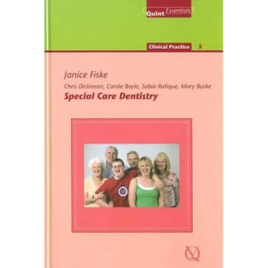 Image of - Special Care Dentistry | Hardcover