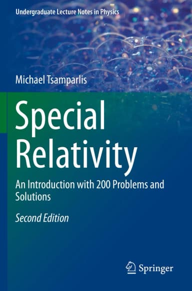 Image of - Special Relativity An Introduction With 200 Problems And Solutions 2nd Edition | Paperback