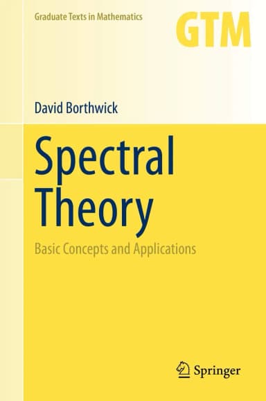Image of - Spectral Theory Basic Concepts And Applications | Hardcover
