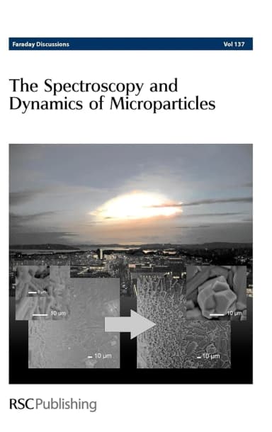 Image of - The Spectroscopy and Dynamics of Microparticles | Hardcover