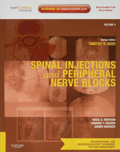 Image of - Spinal Injectlions and Peripheral Nerve Blocks | Volume 4 | Hardcover