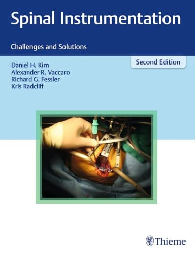 Image of - Spinal Instrumentaion Challenges and Solutions | 2nd Edition | Hardcover
