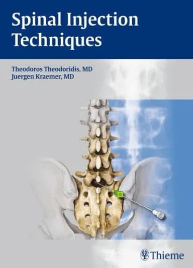 Image of - Spincal Injection Techniques | Hardcover