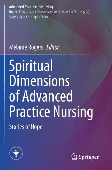 Image of - Spiritual Dimensions Of Advanced Practice Nursing Stories Of Hope | Paperback