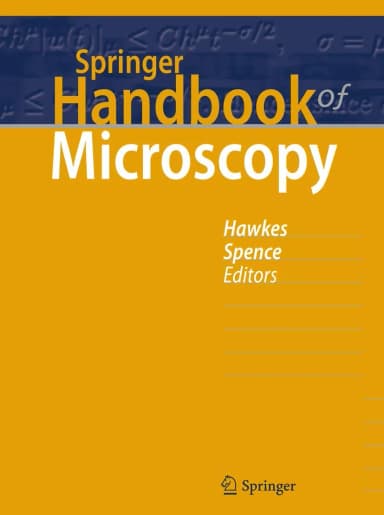 Image of - Springer Handbook Of Microscopy | Hardcover