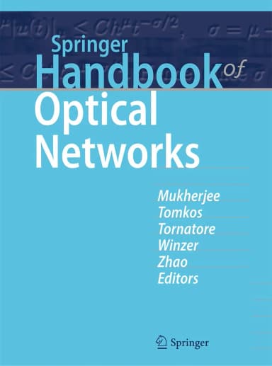 Image of - Springer Handbook Of Optical Networks | Hardcover
