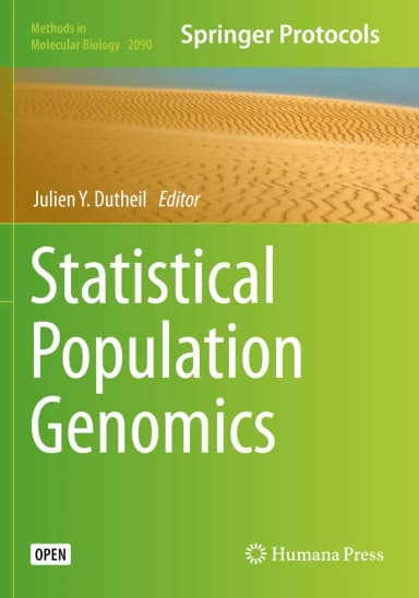 Image of - Statistical Population Genomics | Paperback