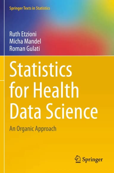 Image of - Statistics For Health Data Science An Organic Approach | Paperback