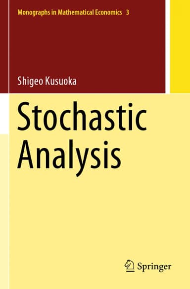 Image of - Stochastic Analysis | Paperback