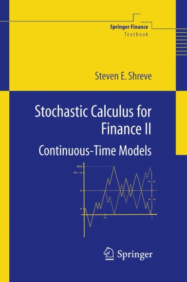 Image of - Stochastic Calculus For Finance II Continuous Time Models | Hardcover