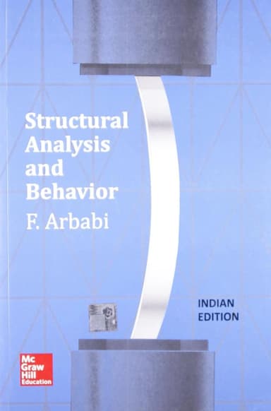Image of - Structural Analysis and Behavior | Paperback