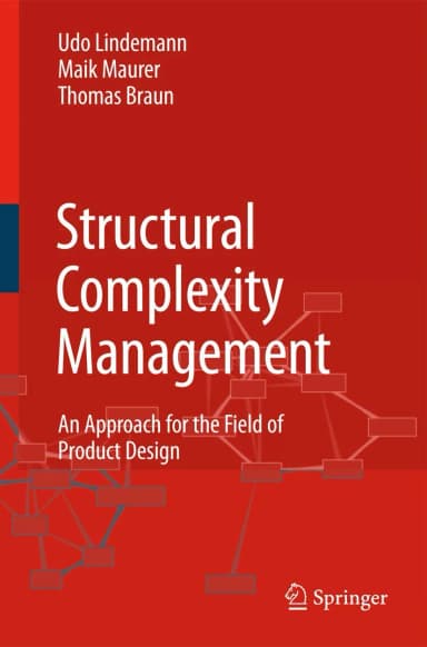 Image of - Structural Complexity Management An Approach for the Field of Production Design | Hardcover