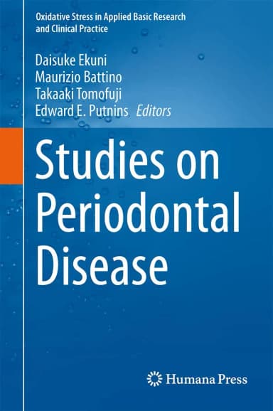 Image of - Studies on Periodontal Disease | Hardcover