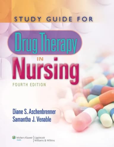 Image of - Study Guide for Drug Therapy in Nursing | 4th Edition | Paperback