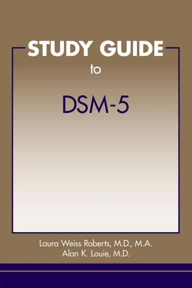 Image of - Study Guide to DSM 5 | Paperback