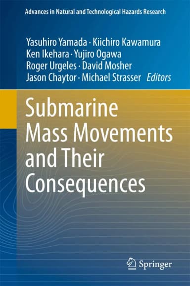 Image of - Submarine Mass Movements and Their Consequences | Hardcover