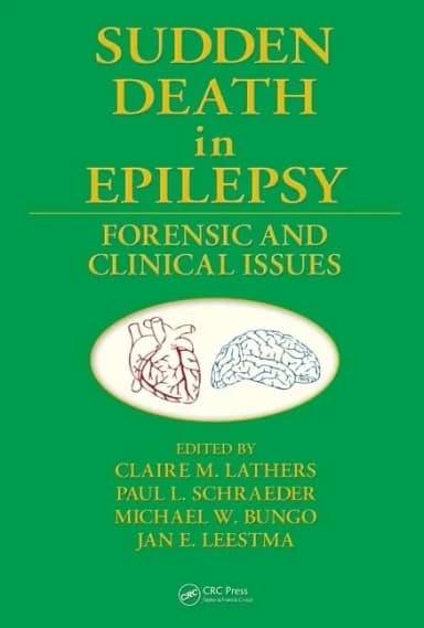 Image of - Sudden Death in Epilepsy Forensic and Clinical Issues | Hardcover