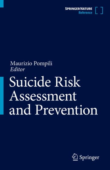 Image of - Suicide Risk Assessment And Prevention 2 Vol Set | Hardcover