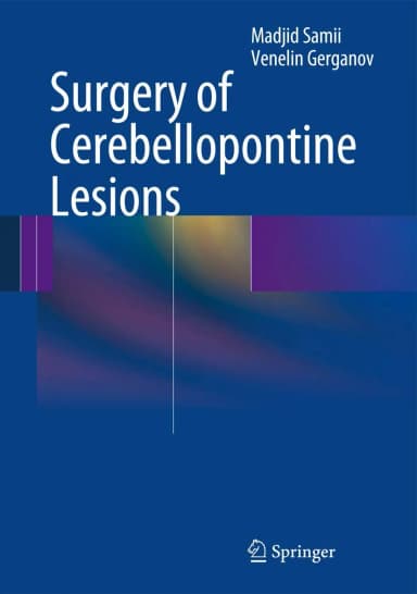 Image of - Surgery of Cerebellopontine Lesions | Hardcover