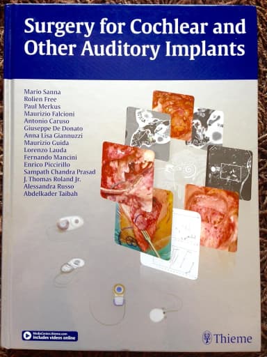 Image of - Surgery for Cochlear and Other Autitory Implants | 1st Edition | Hardcover