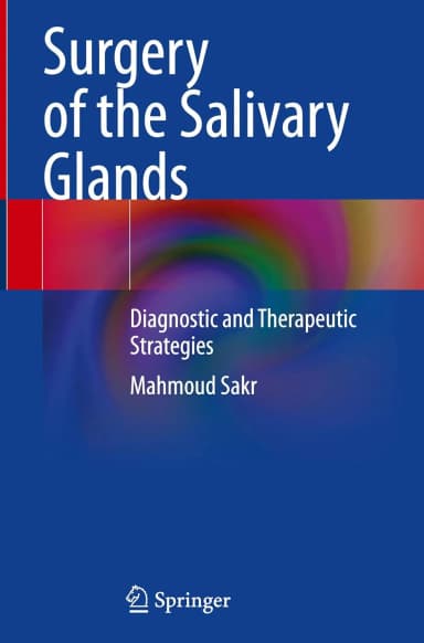 Image of - Surgery Of The Salivary Glands Diagnostic And Therapeutic Strategies | Hardcover