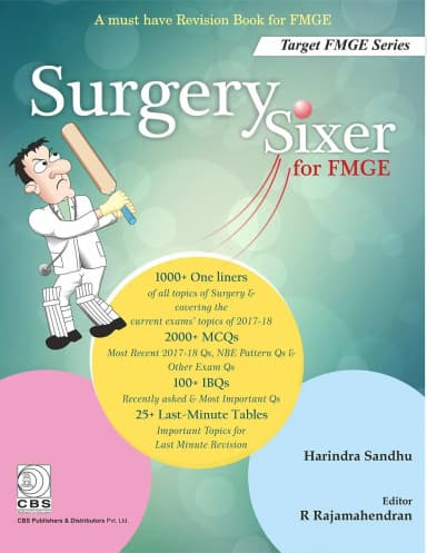 Image of - Surgery Sixer for FMGE | Paperback