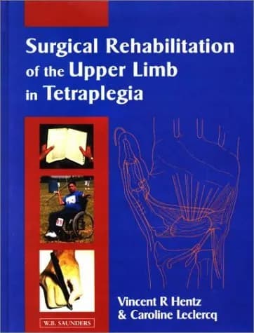 Image of - Surgical Rehabilitation of the Upper Limb in Tetraplegia