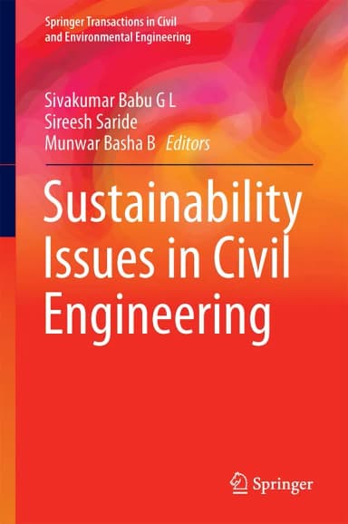 Image of - Sustainability Issues in Civil Engineering | Hardcover