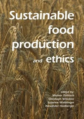 Image of - Sustainable Food Production and Ethics | Paperback