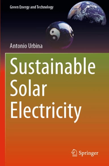 Image of - Sustainable Solar Electricity | Paperback
